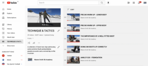 TECHNIQUE AND TACTICS YOUTUBE PLAYLIST